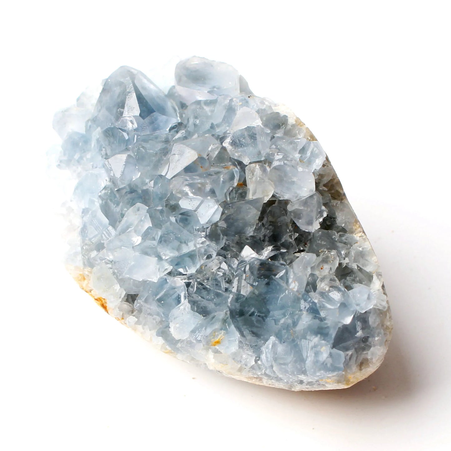 1PC Natural Celestite Crystal Druzy Cluster